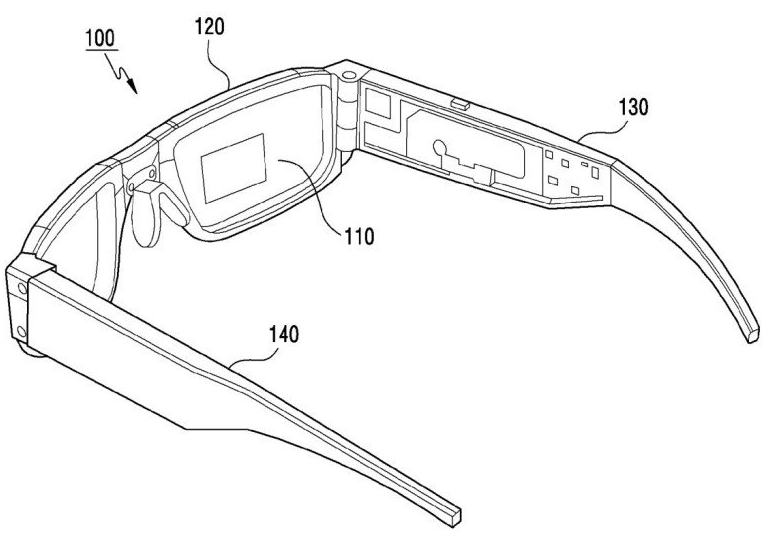 三星注册扩增实境眼镜装置专利可折叠收纳、快速开机需连接手机使用